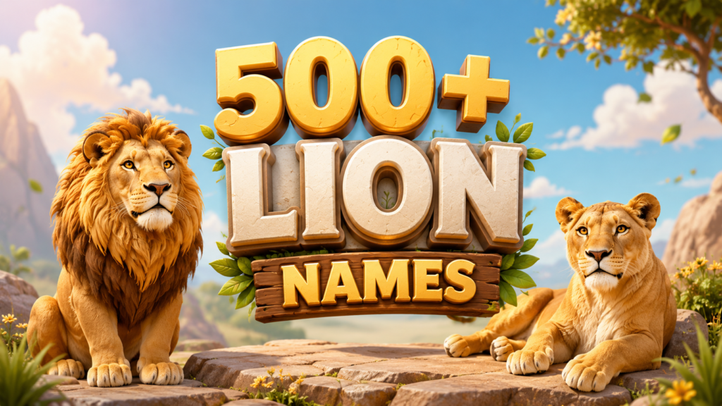 lion names
