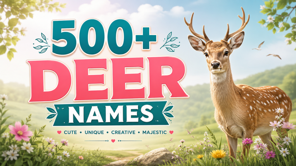 deer names