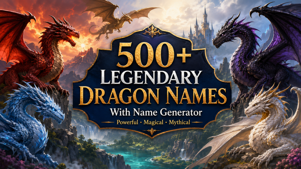 dragon names