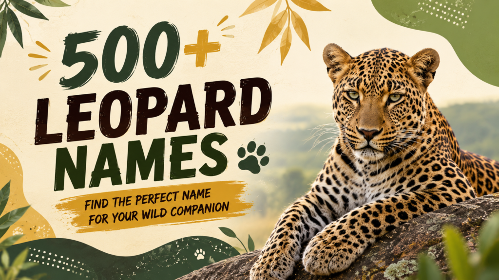 leopard names
