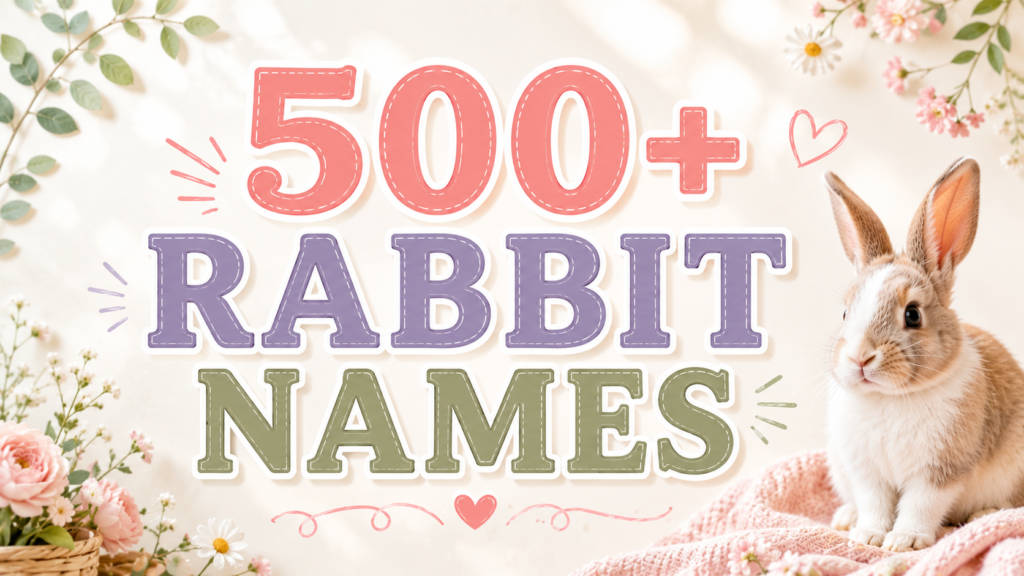 RABBIT NAMES