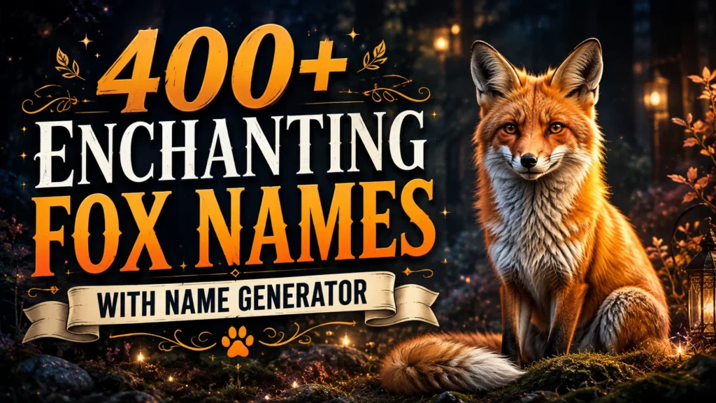 fox names