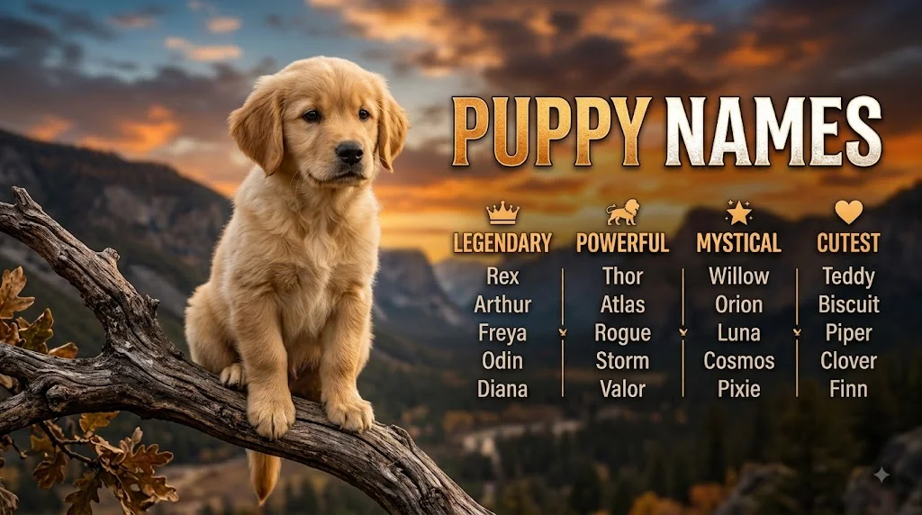 puppy names