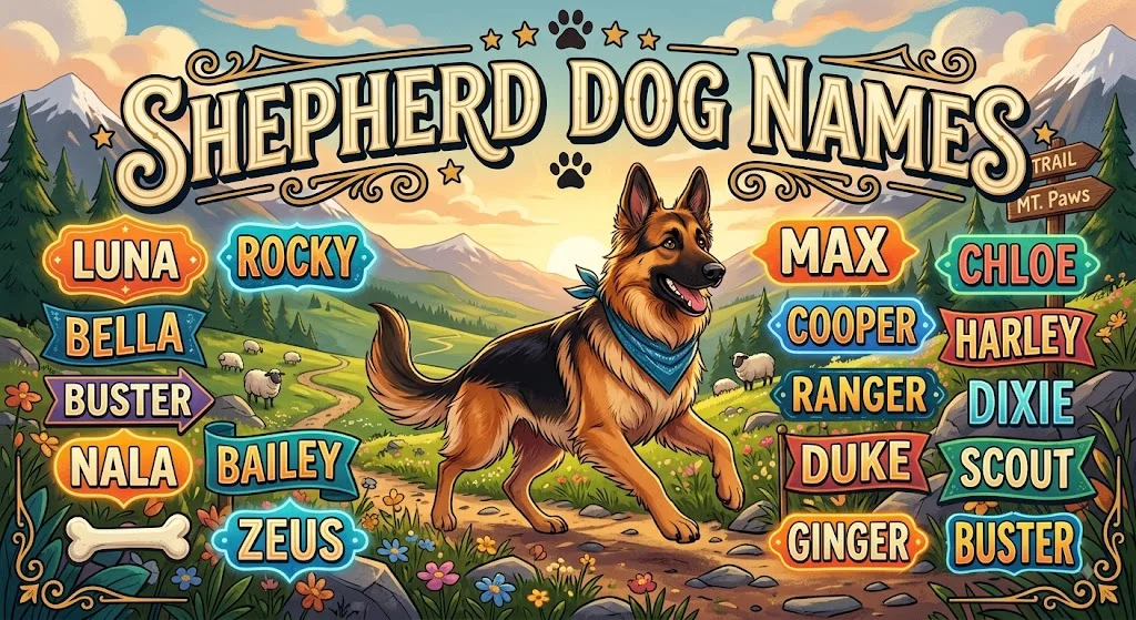 Shepherd Dog Names