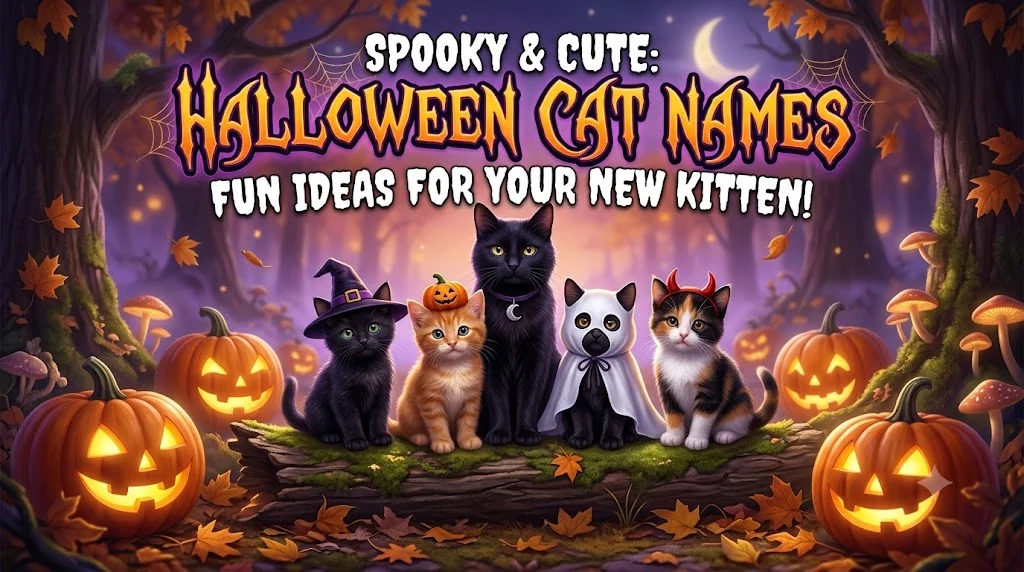 Halloween Cat Names