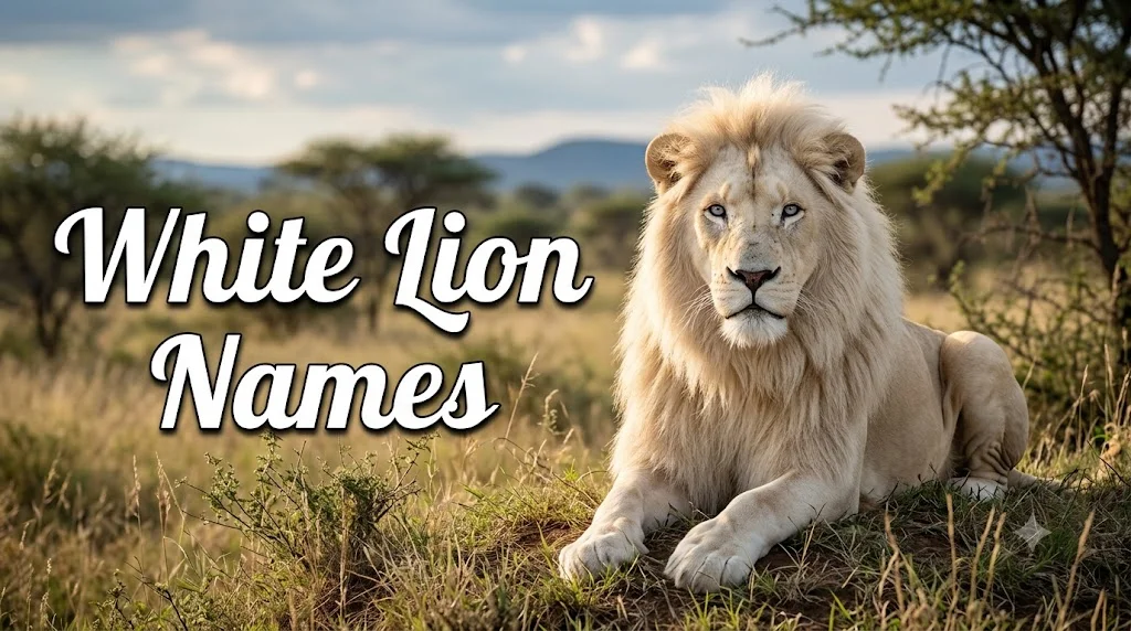 white lion names
