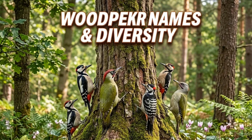 woodpecker names