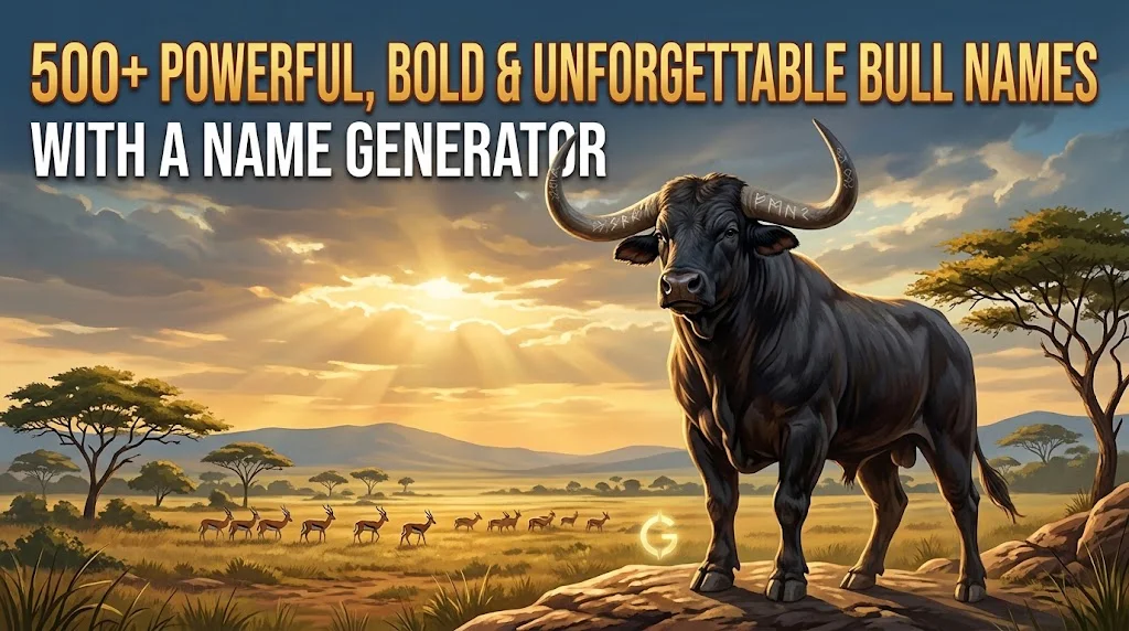 bull names