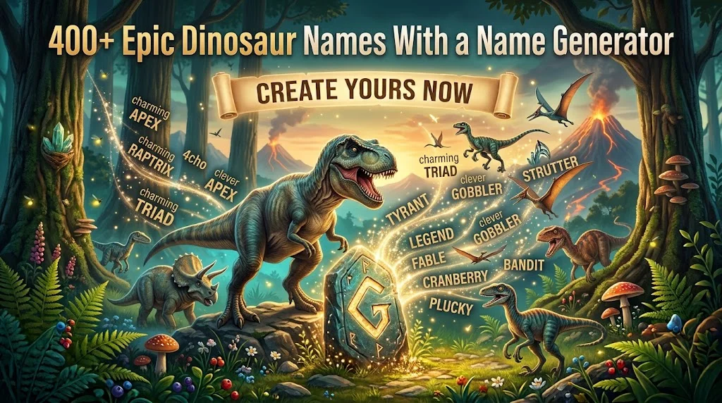 dinosaur names