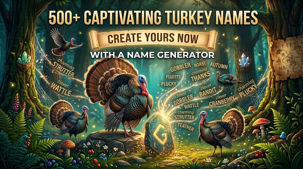 turkey names
