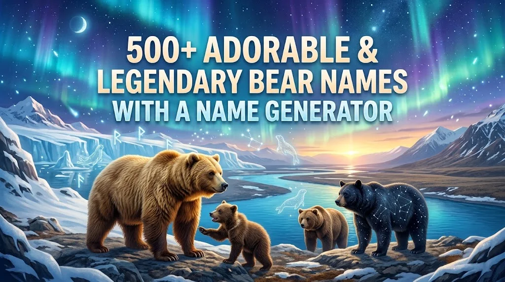 Bear Names