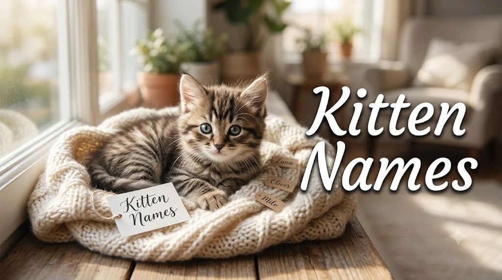 kitten names