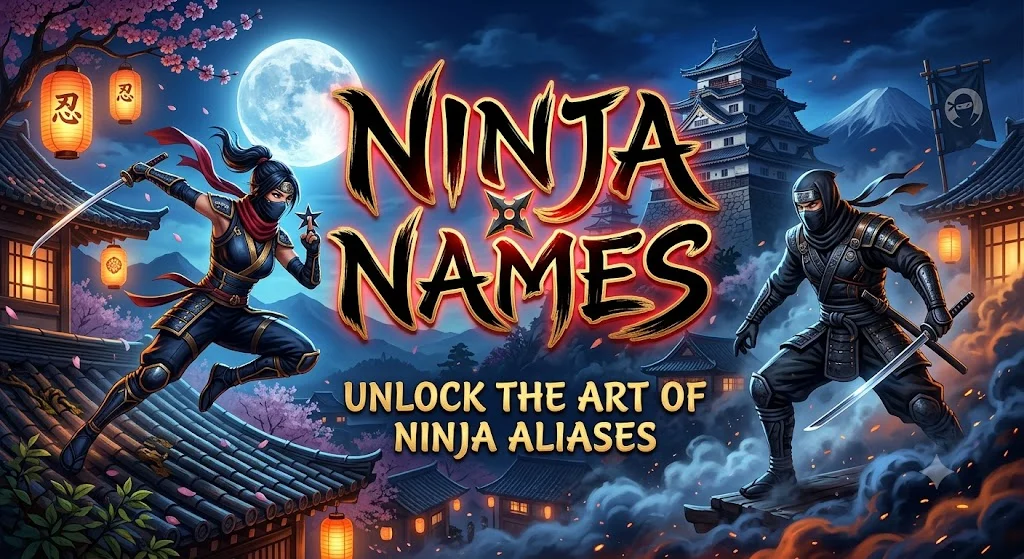 ninja names
