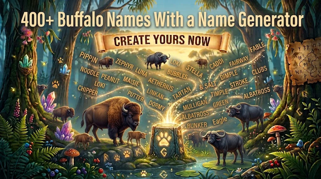 buffalo names