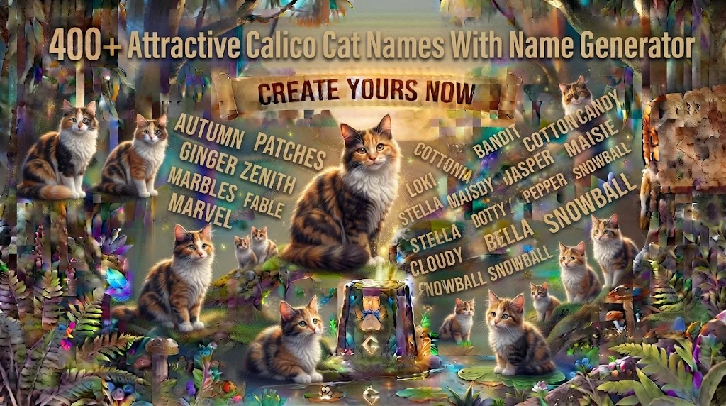 calico cat names