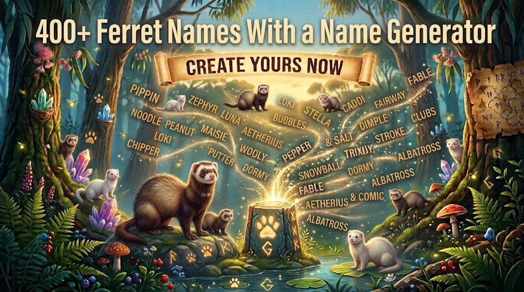 ferret names