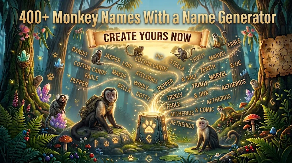 monkey names