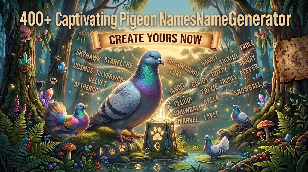 pigeon names