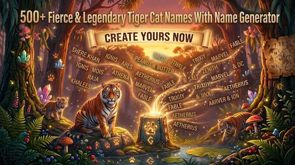 tiger cat names